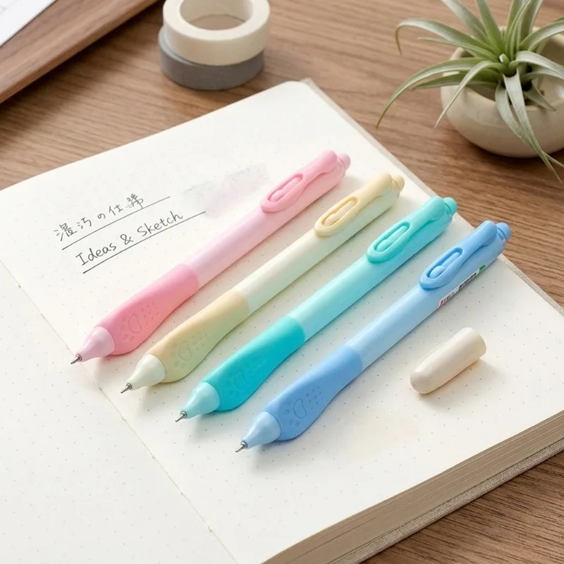 AiHao 熱消去式ゲルペン、静音クリック式、姿勢矯正機能付 - Retractable Eraser Pen Click のレビューと価格