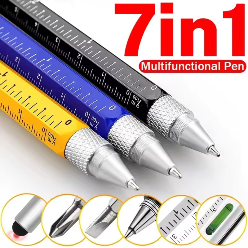 7つの機能が1つになった多機能ペン。タッチスクリーン対応のス - Writing Tools のレビューと価格